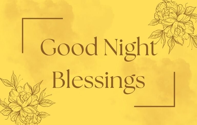 Good Night Blessings