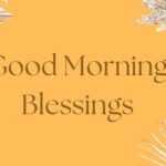 Good Morning Blessings